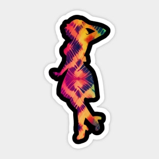 Tie Dye  BARBIE Sticker